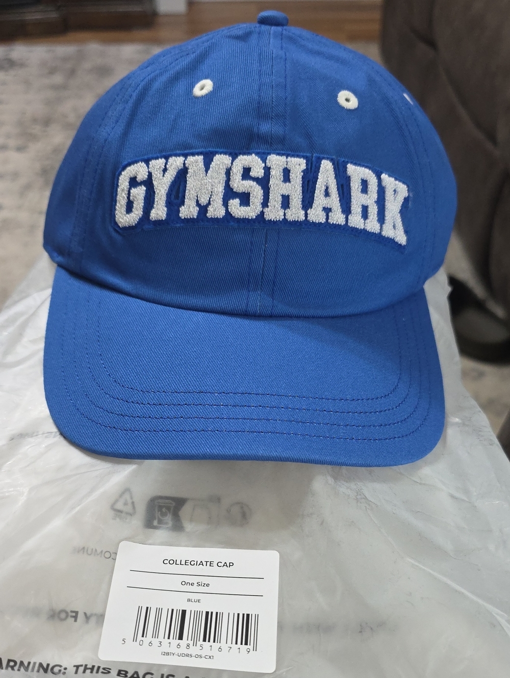 @ Gymshark Collegiate Ball Cap.